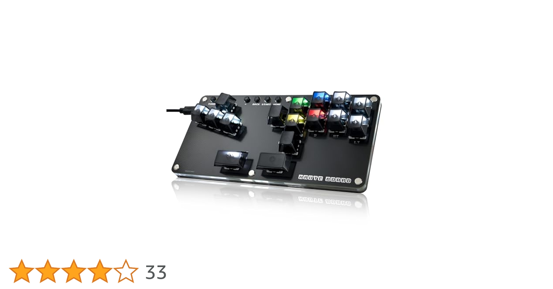 レバーレスアーケードコントローラー B16ボタン Amazon.co.jp: Haute42 レバーレス アケコン レバーレス